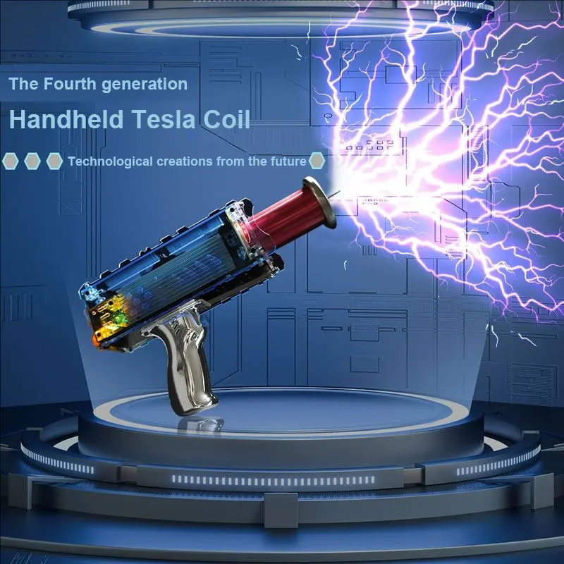 4th Generation Enhanced Adjustable arc Handheld Magnetic Energy High Voltage Generator Artificial Lightning For Tesla 4th Generation Enhanced Adjustable arc Handheld Magnetic Energy High Voltage Generator Artificial Lightning For Tesla