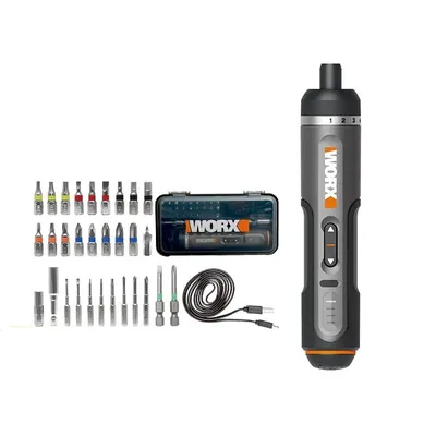 4V Electrical Screwdriver Sets Smart Cordless Electric Screwdrivers USB Rechargeable Handle 30 Bit Sets Power Tools