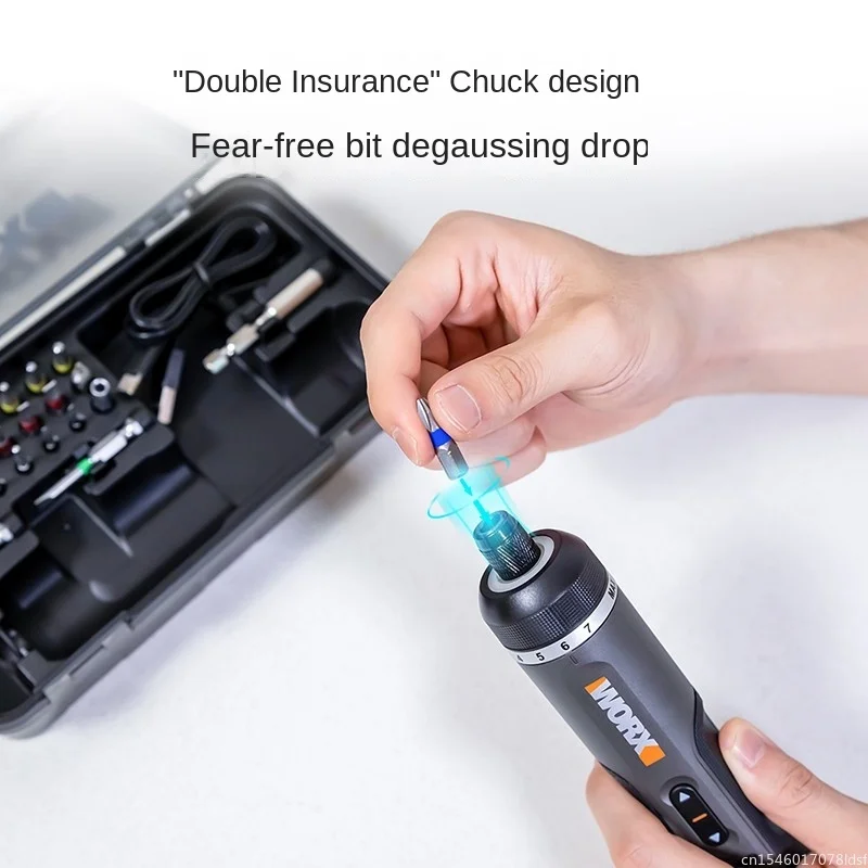 4V Electrical Screwdriver Sets Smart Cordless Electric Screwdrivers USB Rechargeable Handle 30 Bit Sets Power Tools
