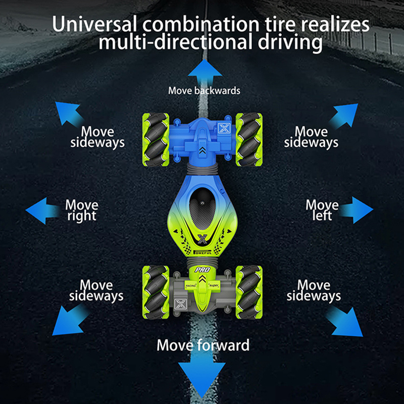 4WD RC Car Toy 2.4G Radio Remote Control Cars RC Watch Gesture Sensor Rotation Twist Stunt Drift Vehicle Toy for