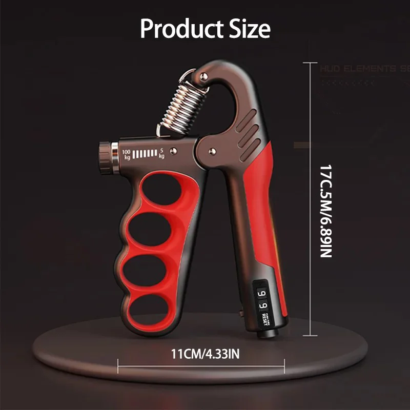 5-100kg Grip Strength Gym Wrist Expander Hand Strengthener Adjustable Muscle Recovery Fitness Hand Strength Exercise 5-100kg Grip Strength Gym Wrist Expander Hand Strengthener Adjustable Muscle Recovery Fitness Hand Strength Exercise
