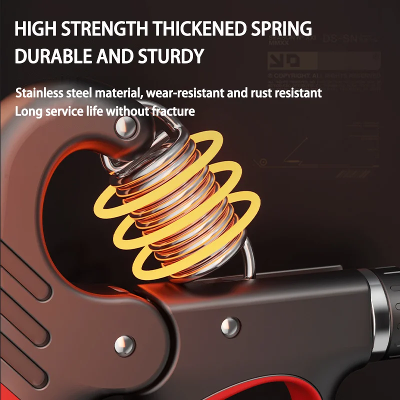 5-100kg Grip Strength Gym Wrist Expander Hand Strengthener Adjustable Muscle Recovery Fitness Hand Strength Exercise 5-100kg Grip Strength Gym Wrist Expander Hand Strengthener Adjustable Muscle Recovery Fitness Hand Strength Exercise