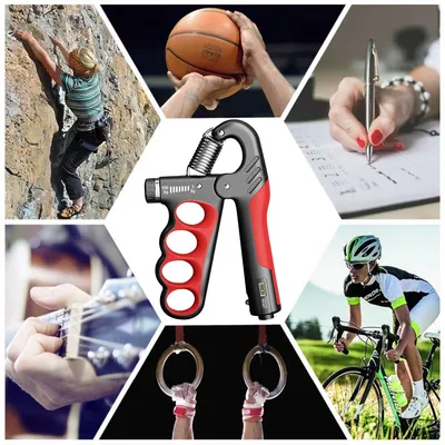 5-100Kg Hand Gripper Gym Wrist Expander Hand Strengthener Adjustable Dynamometer Hand Grip Finger Forearm Trainer 5-100Kg Hand Gripper Gym Wrist Expander Hand Strengthener Adjustable Dynamometer Hand Grip Finger Forearm Trainer