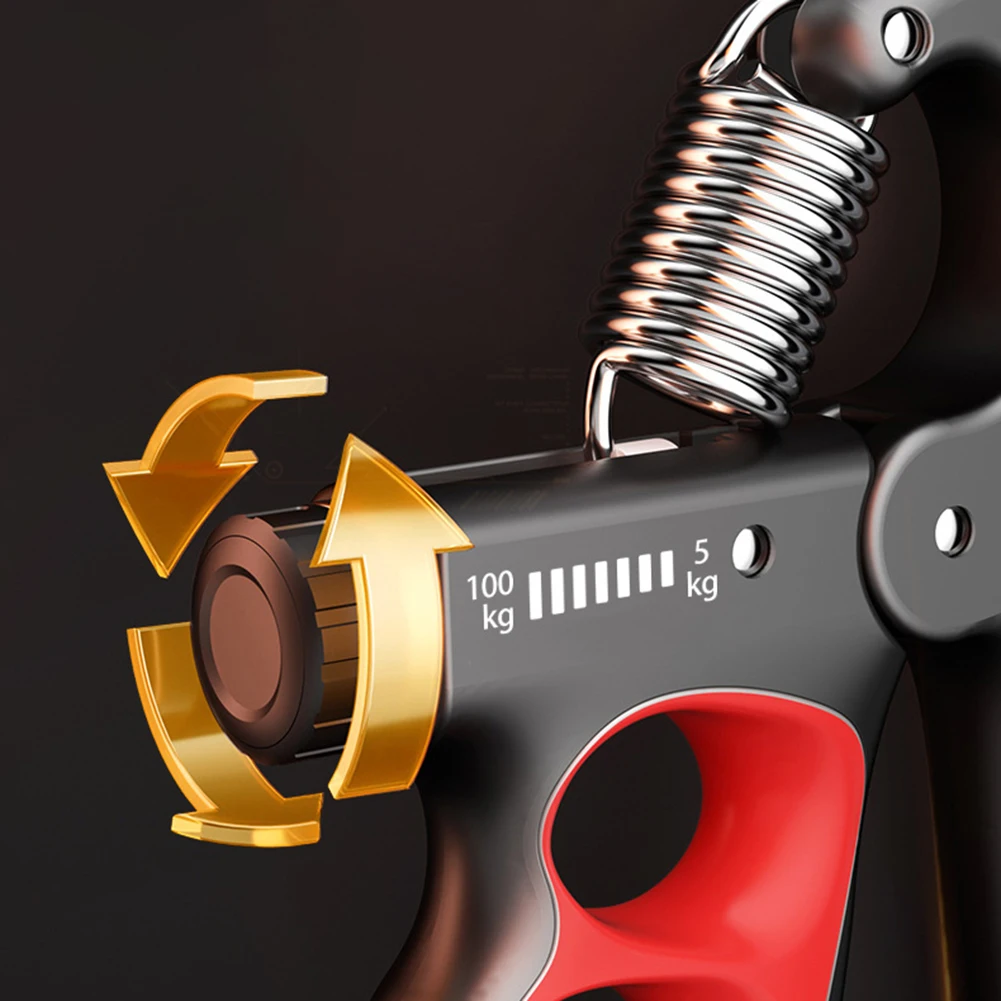 5-100Kg Hand Gripper Gym Wrist Expander Hand Strengthener Adjustable Dynamometer Hand Grip Finger Forearm Trainer 5-100Kg Hand Gripper Gym Wrist Expander Hand Strengthener Adjustable Dynamometer Hand Grip Finger Forearm Trainer