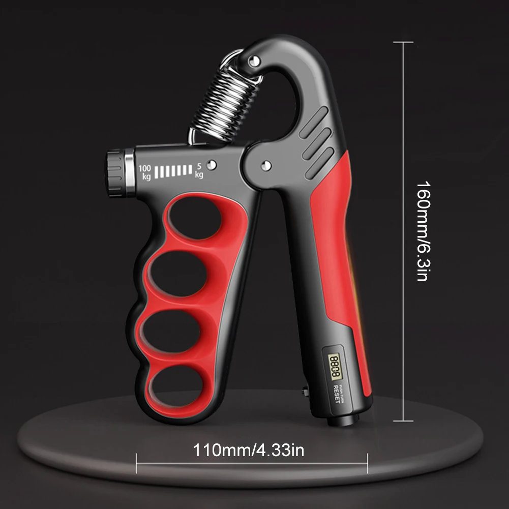5-100Kg Hand Gripper Gym Wrist Expander Hand Strengthener Adjustable Dynamometer Hand Grip Finger Forearm Trainer 5-100Kg Hand Gripper Gym Wrist Expander Hand Strengthener Adjustable Dynamometer Hand Grip Finger Forearm Trainer