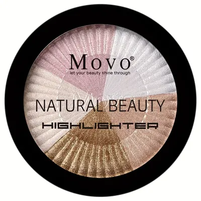 5 Colors Highlighter Powder Makeup Palette, Shimmer Glitter Highlighter Palette High Pigment Face Illuminator Makeup