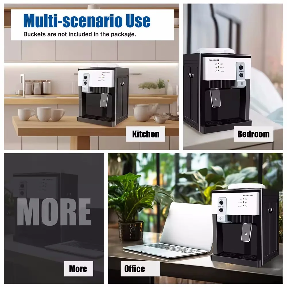 5 Gallon Top Loading Water Cooler Dispenser Countertop Hot+Cold Drinking Machine 5 Gallon Top Loading Water Cooler Dispenser Countertop Hot+Cold Drinking Machine