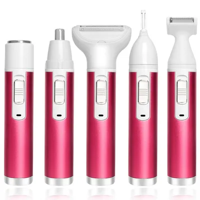 5 in 1 Body Hair Removal Epilator Armpit Hair Bikini Hair Leg Hair Pubic Hair Electric Razor Clipper Shaver Women 5 in 1 Body Hair Removal Epilator Armpit Hair Bikini Hair Leg Hair Pubic Hair Electric Razor Clipper Shaver Women