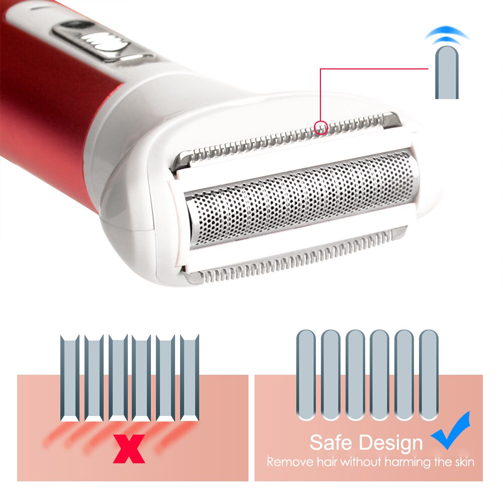 5 in 1 Body Hair Removal Epilator Armpit Hair Bikini Hair Leg Hair Pubic Hair Electric Razor Clipper Shaver Women 5 in 1 Body Hair Removal Epilator Armpit Hair Bikini Hair Leg Hair Pubic Hair Electric Razor Clipper Shaver Women
