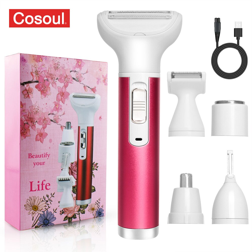 5 in 1 Body Hair Removal Epilator Armpit Hair Bikini Hair Leg Hair Pubic Hair Electric Razor Clipper Shaver Women 5 in 1 Body Hair Removal Epilator Armpit Hair Bikini Hair Leg Hair Pubic Hair Electric Razor Clipper Shaver Women