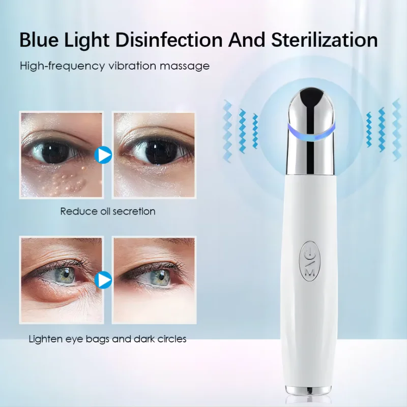 5 In 1 Eye Beauty Device Facial Massager Led Red Light Therapy Wand for Relax Eye Dark Circles Eye Bags Puffiness 5 In 1 Eye Beauty Device Facial Massager Led Red Light Therapy Wand for Relax Eye Dark Circles Eye Bags Puffiness