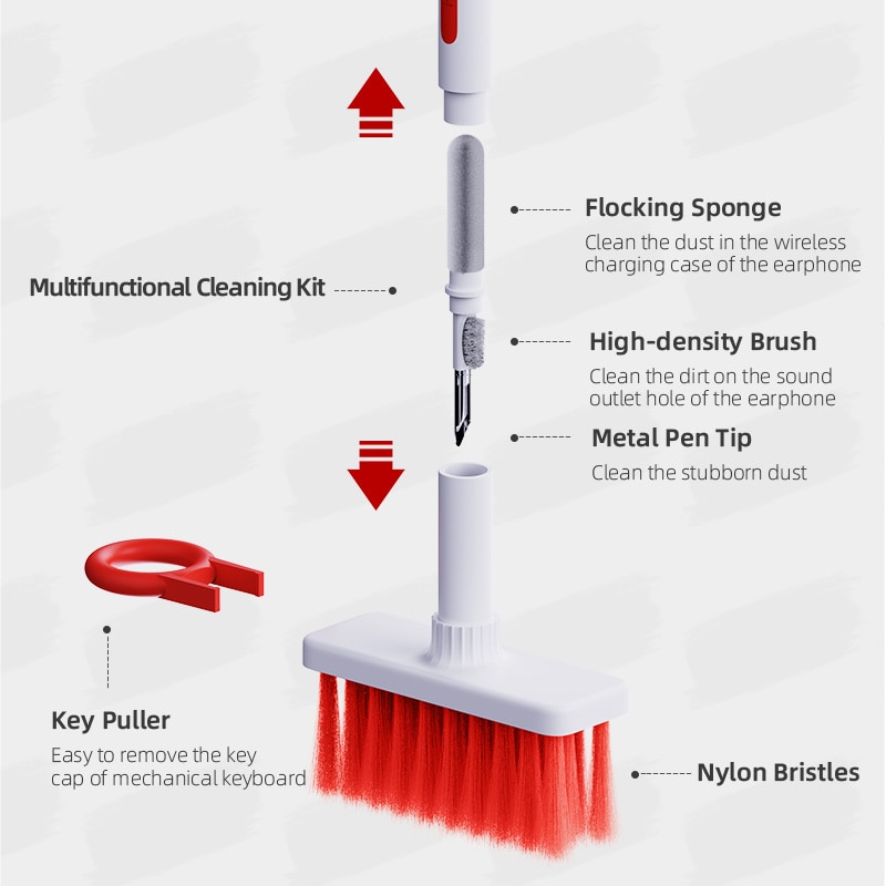 5 in 1 Gadgets and Keyboard Cleaner