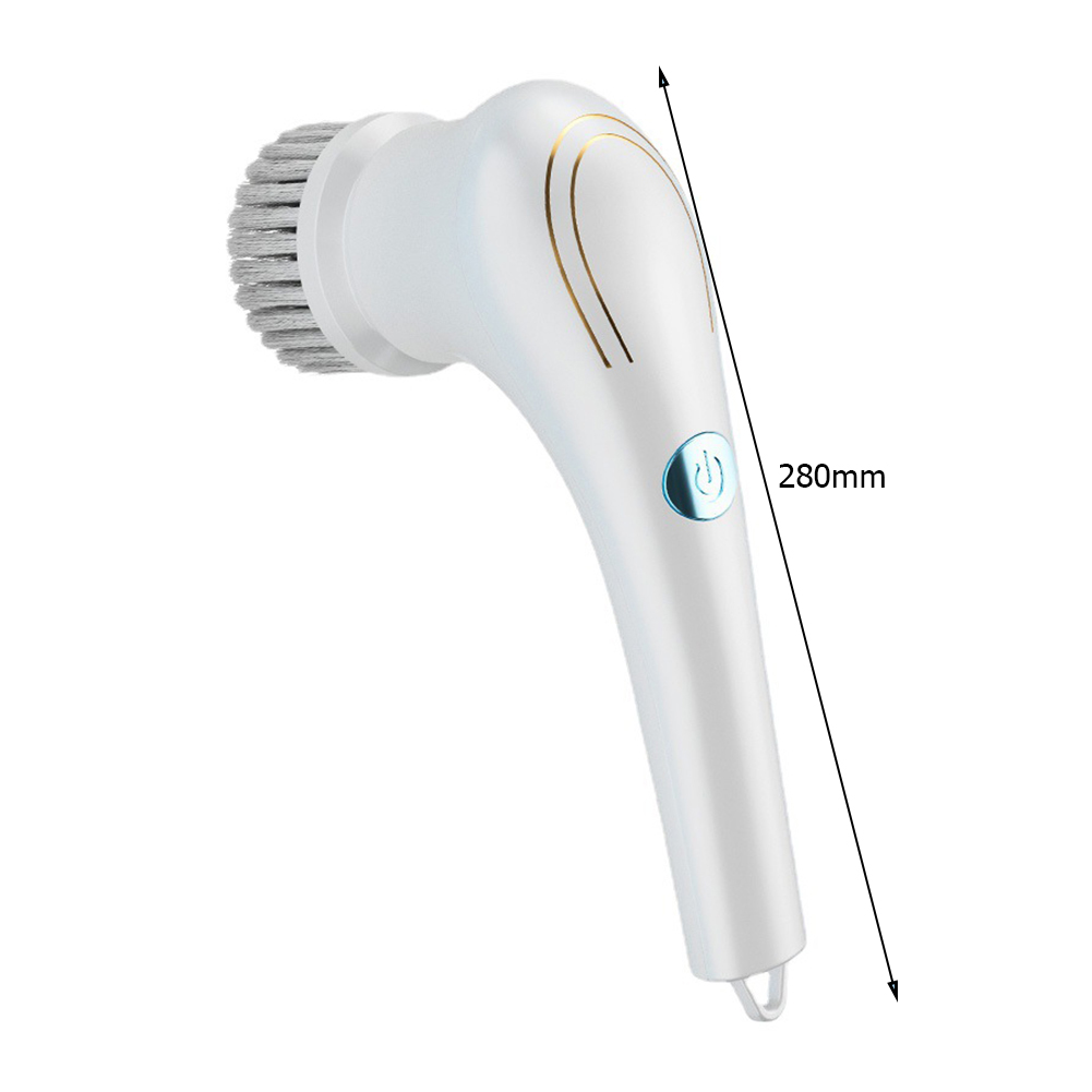 5 in 1 Multifunctional Electric Cleaning Brush USB charging Bathroom Wash Brush Kitchen Cleaning Tool Dishwashing Brush