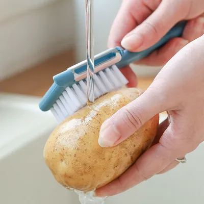 5 in 1 Multipurpose Potato Scrub Brush 5 in 1 Multipurpose Potato Scrub Brush