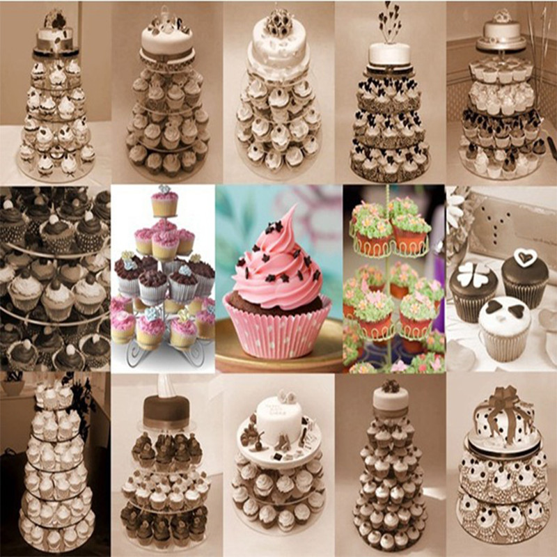 5 Layer Tiered Cup Cake Display Stand 5 Layer Tiered Cup Cake Display Stand