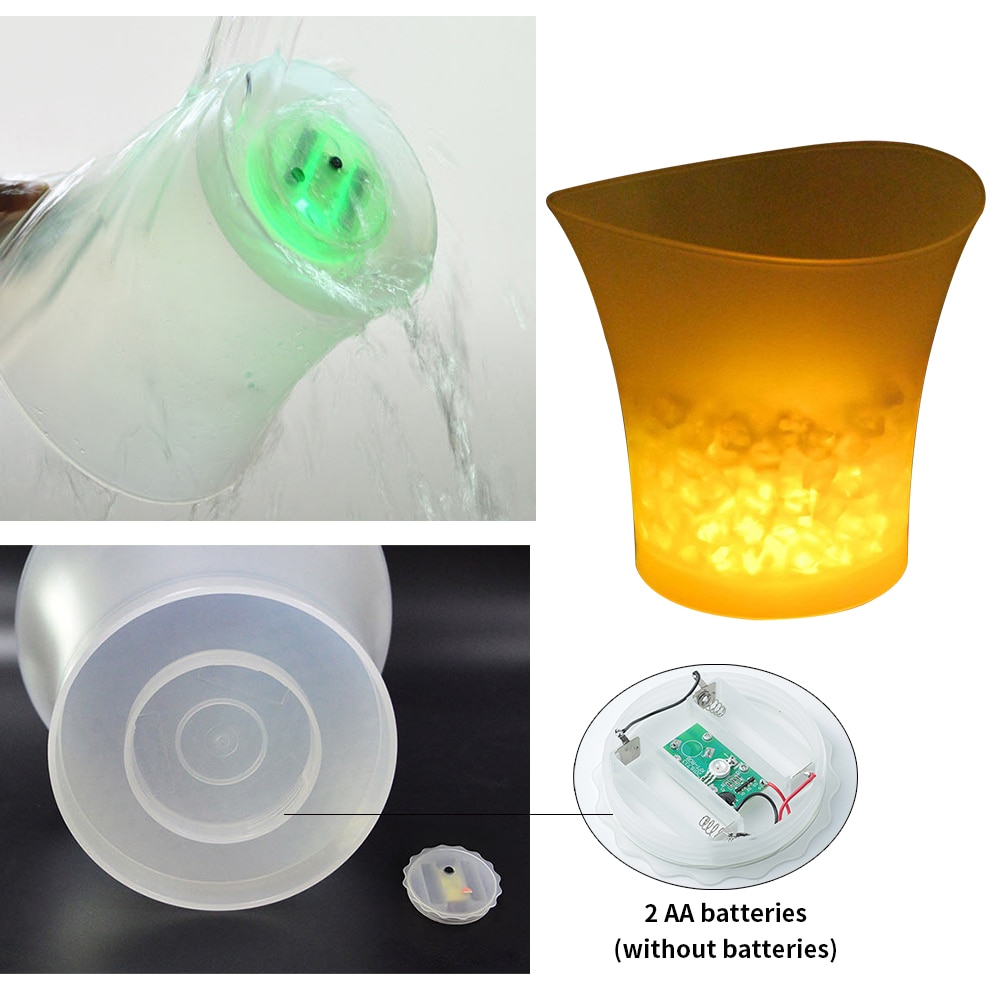5 Liter Light Up Ice Bucket 5 Liter Light Up Ice Bucket