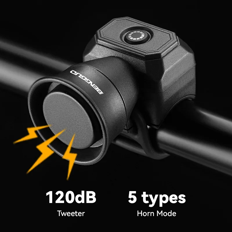 5 Mode Bike Electric Bell Horn Cycling USB Charging Motorcycle Ring Antitheft Waterproof Alarm Mountain Road Bicycle 5 Mode Bike Electric Bell Horn Cycling USB Charging Motorcycle Ring Antitheft Waterproof Alarm Mountain Road Bicycle