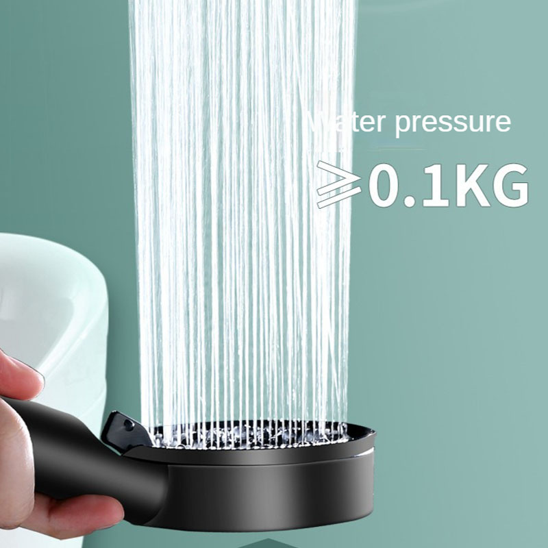5 Modes Shower Head Adjustable High Pressure Water Saving Shower Head Water Massage Shower Head Hook Hose Bathroom