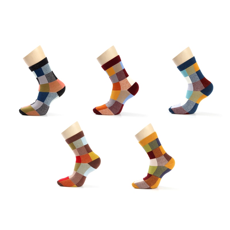 5 Pair/Lot Mens Striped Socks 5 Pair/Lot Mens Striped Socks