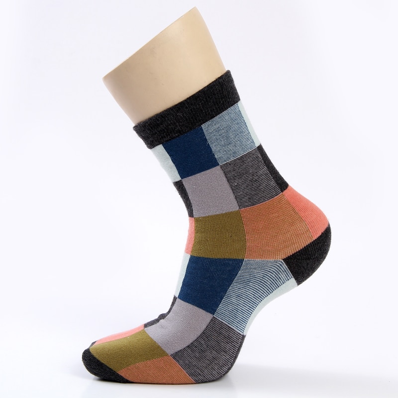5 Pair/Lot Mens Striped Socks 5 Pair/Lot Mens Striped Socks