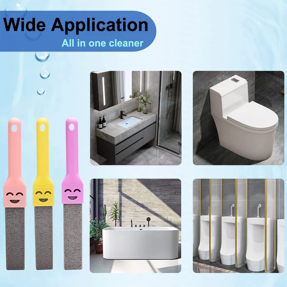 5 PCS Pumice Stone Cleaning Stick Seat Toilet Limescale Rust Stain Dirt Removal Brush Bathroom Tile Sink Household 5 PCS Pumice Stone Cleaning Stick Seat Toilet Limescale Rust Stain Dirt Removal Brush Bathroom Tile Sink Household