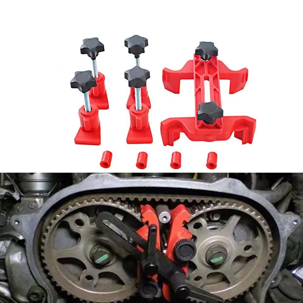 5 Pcs Universal Cam Camshaft Lock Holder Car Engine Timing Locking Tool Double/Single Camshaft Retainer Timing Belt Fix 5 Pcs Universal Cam Camshaft Lock Holder Car Engine Timing Locking Tool Double/Single Camshaft Retainer Timing Belt Fix