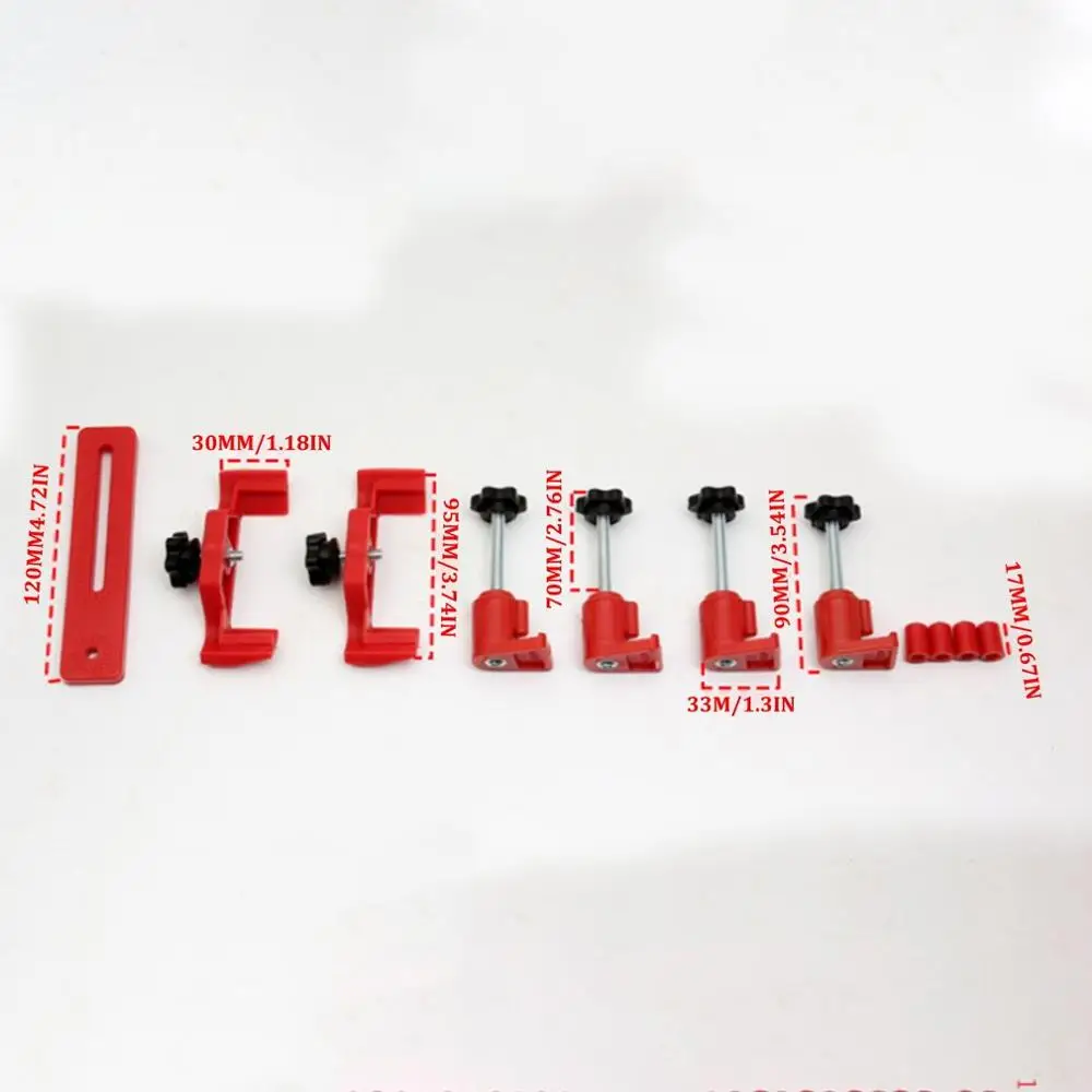 5 Pcs Universal Cam Camshaft Lock Holder Car Engine Timing Locking Tool Double/Single Camshaft Retainer Timing Belt Fix 5 Pcs Universal Cam Camshaft Lock Holder Car Engine Timing Locking Tool Double/Single Camshaft Retainer Timing Belt Fix