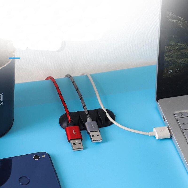 5 Slot Self Adhesive Cable Organizer Clip 5 Slot Self Adhesive Cable Organizer Clip
