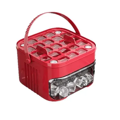 50-Cube Ice Maker with Easy Press Cap with Easy-press Lid Large Capacity Ice Cube Machine Reusable Food-grade Ice Cube 50-Cube Ice Maker with Easy Press Cap with Easy-press Lid Large Capacity Ice Cube Machine Reusable Food-grade Ice Cube