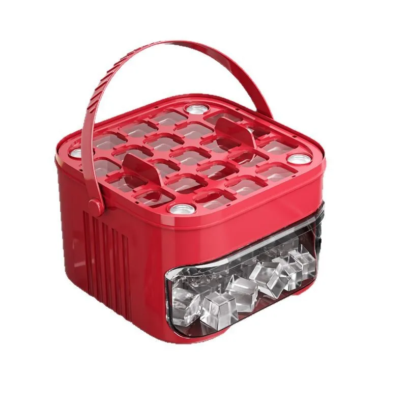 50-Cube Ice Maker with Easy Press Cap with Easy-press Lid Large Capacity Ice Cube Machine Reusable Food-grade Ice Cube 50-Cube Ice Maker with Easy Press Cap with Easy-press Lid Large Capacity Ice Cube Machine Reusable Food-grade Ice Cube