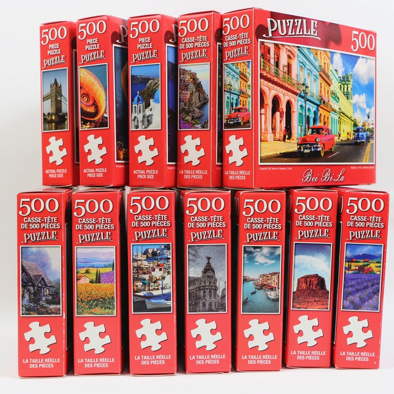 500 Piece Jigsaw Puzzles