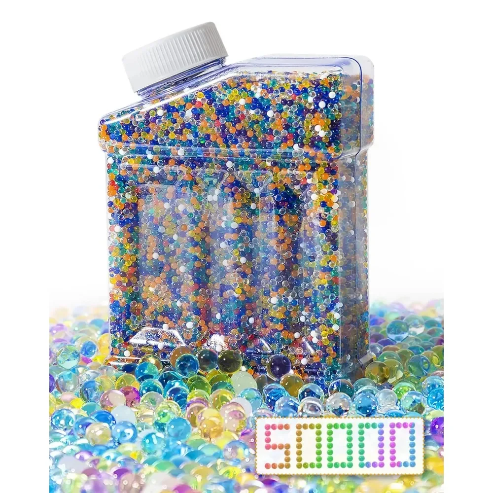 50,000pcs 8MM Children Water Bomb Toy Assault Toy Gun Accessories Rifle Bullet Fun Boys Girls Toy Water Bombing