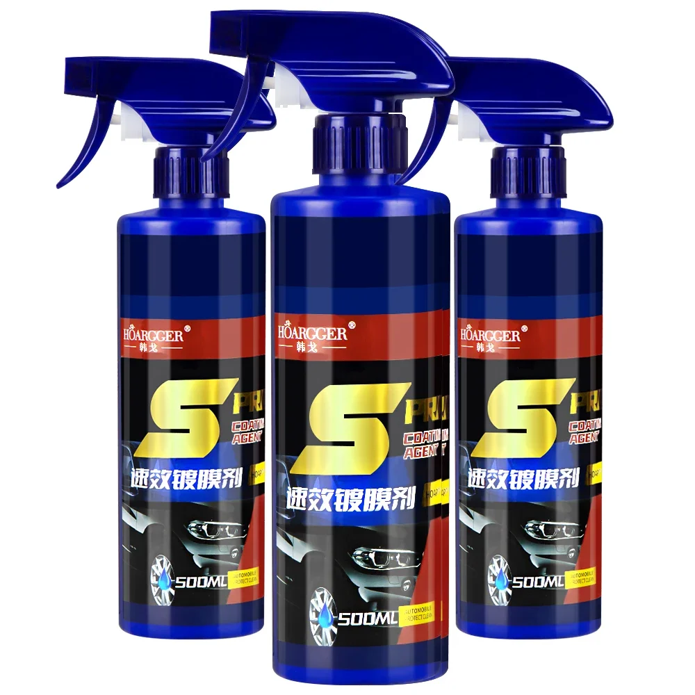 500ml 3 in 1 Car Paint Repair Ceramic Coating Spray Quick Nano-coating Spray Wax Automotive Hydrophobic Polish Paint 500ml 3 in 1 Car Paint Repair Ceramic Coating Spray Quick Nano-coating Spray Wax Automotive Hydrophobic Polish Paint