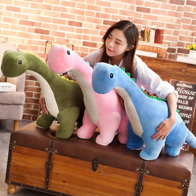 50/80cm Cuddly Dinosaur Tanystropheus Stuffed Toy Plush Dino Blue/Green/Pink Girls Boys Xmas Plushie Gift Birthday 50/80cm Cuddly Dinosaur Tanystropheus Stuffed Toy Plush Dino Blue/Green/Pink Girls Boys Xmas Plushie Gift Birthday
