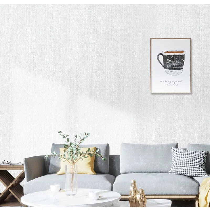 50cmX10m Linen 3D Foam Self-adhesive PVC Solid Color Thickened Waterproof Background Wall Renovation Wallpaper Wall 50cmX10m Linen 3D Foam Self-adhesive PVC Solid Color Thickened Waterproof Background Wall Renovation Wallpaper Wall