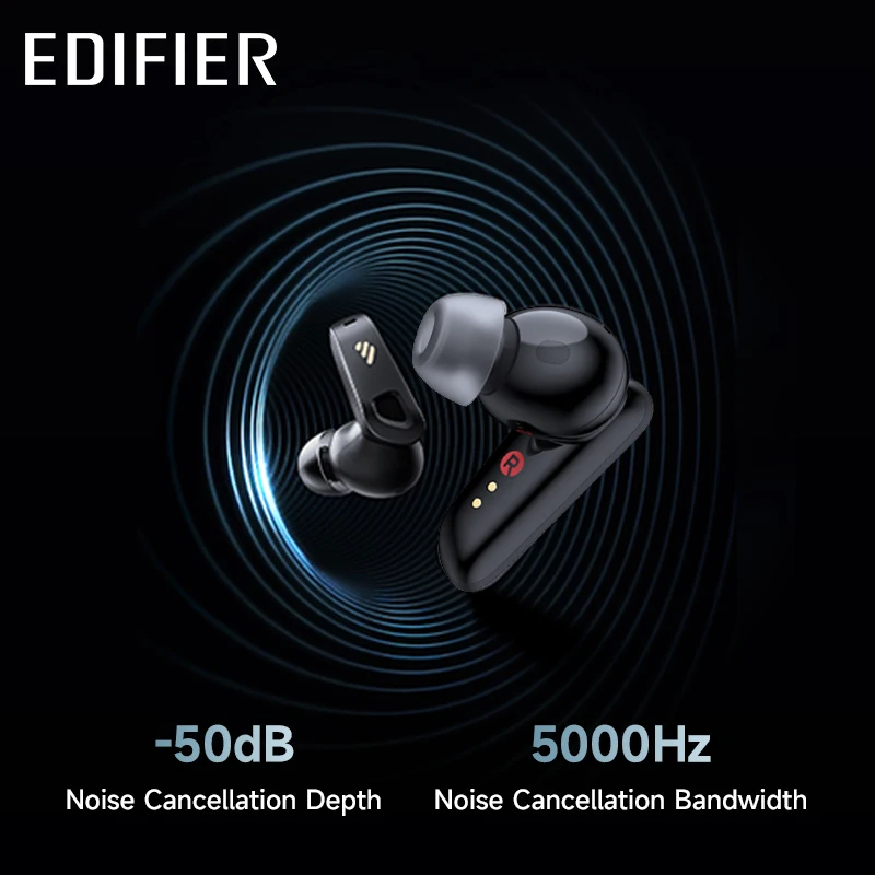 -50dB Active Noise Cancellation TWS Bluetooth Earphones LDAC Hi-Res Audio 8-MIC ENC