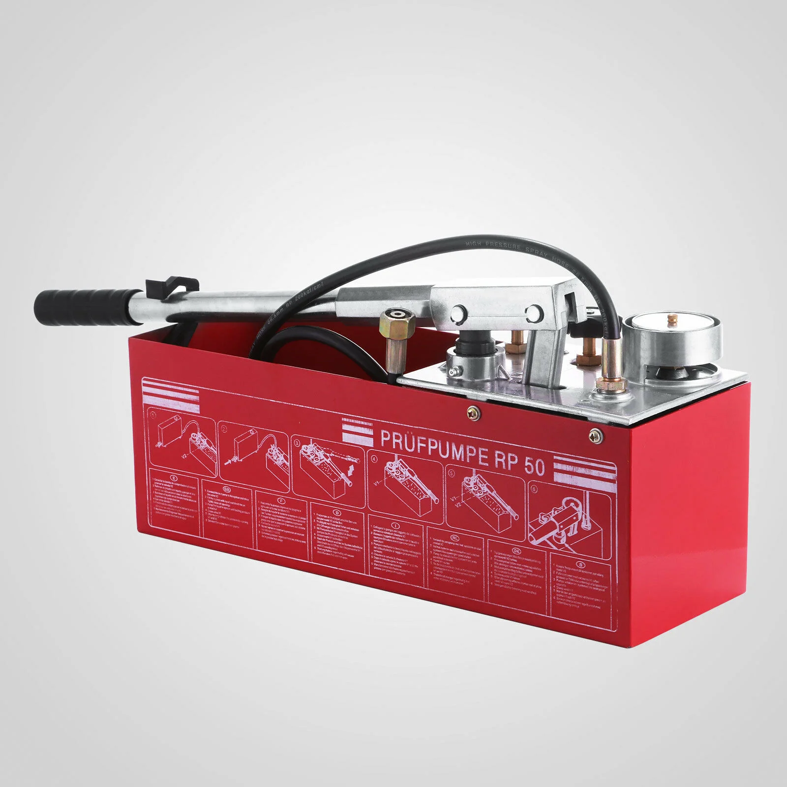 50KG Manual Pressure Test Pump PPR Tap Water Pipeline Valve Pressure Machine Pipeline Leak Detector Pressure Pump Tool 50KG Manual Pressure Test Pump PPR Tap Water Pipeline Valve Pressure Machine Pipeline Leak Detector Pressure Pump Tool