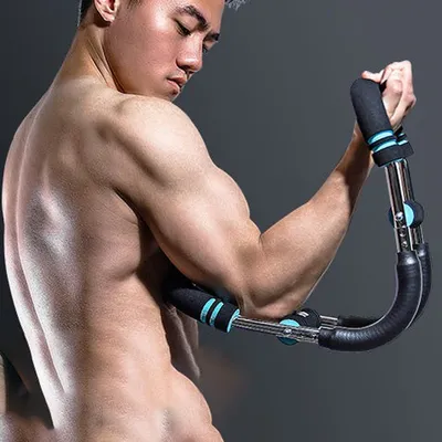 50KG Multi Functional Adjustable Arm Strength Device Chest Expansion Arm Muscle Trainer 50kg U-shaped Fitness Equipment