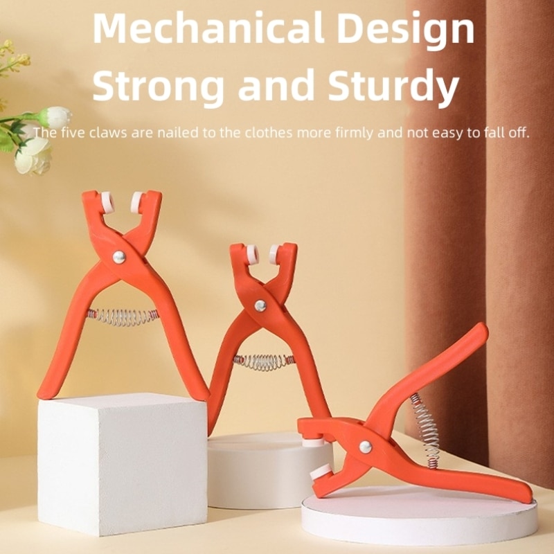 50pcs 9.5MM Five Jaw Buckle Pliers Set Tool DIY Craft Sewing Hollow Solid Metal Snap Buttons Clothes Installation 50pcs 9.5MM Five Jaw Buckle Pliers Set Tool DIY Craft Sewing Hollow Solid Metal Snap Buttons Clothes Installation