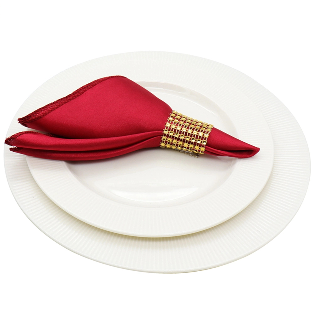 50pcs Cloth Table Napkin Satin Fabric 50pcs Cloth Table Napkin Satin Fabric