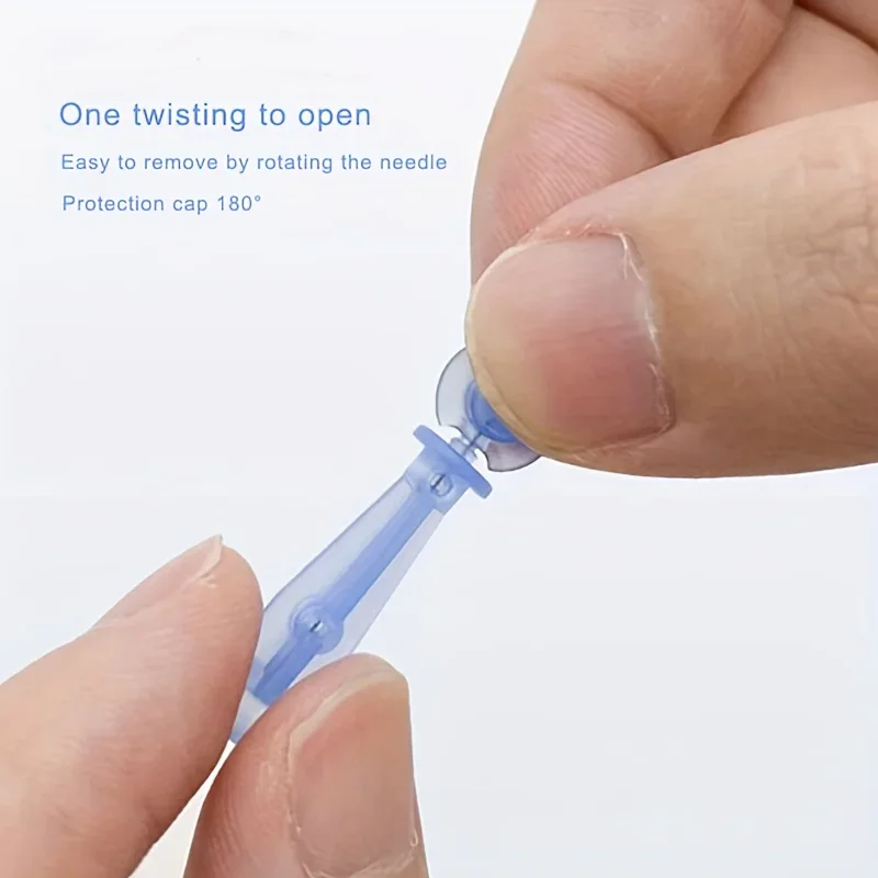 50pcs Disposable Blackhead Remover Acne Needles Blackhead Remover Tool Removal and Facial Cleaning Stainless Steel