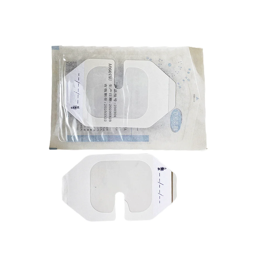50pcs U Shaped Transparent Film Dressing Waterproof Wound Bandage Adhesive Patch Breathable Shower Shield Tattoo
