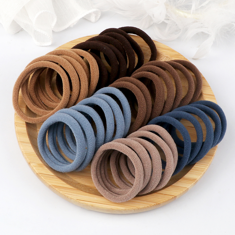 50PCS/Set Women Girls Basic Hair Bands 4cm Simple Solid Colors Elastic Headband Hair Ropes Ties Hair Accessories 50PCS/Set Women Girls Basic Hair Bands 4cm Simple Solid Colors Elastic Headband Hair Ropes Ties Hair Accessories