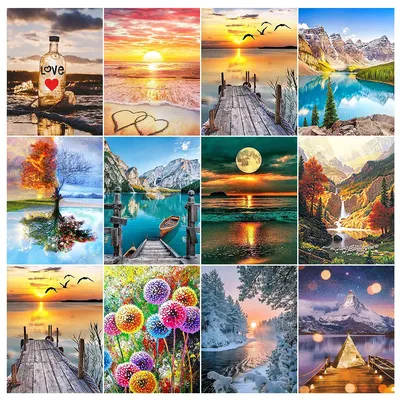 5D DIY Diamond Painting Landscape Pictures Drifting Bottle Double Heart Beach Photos Full Drill Handwork Diamond Mosaic 5D DIY Diamond Painting Landscape Pictures Drifting Bottle Double Heart Beach Photos Full Drill Handwork Diamond Mosaic