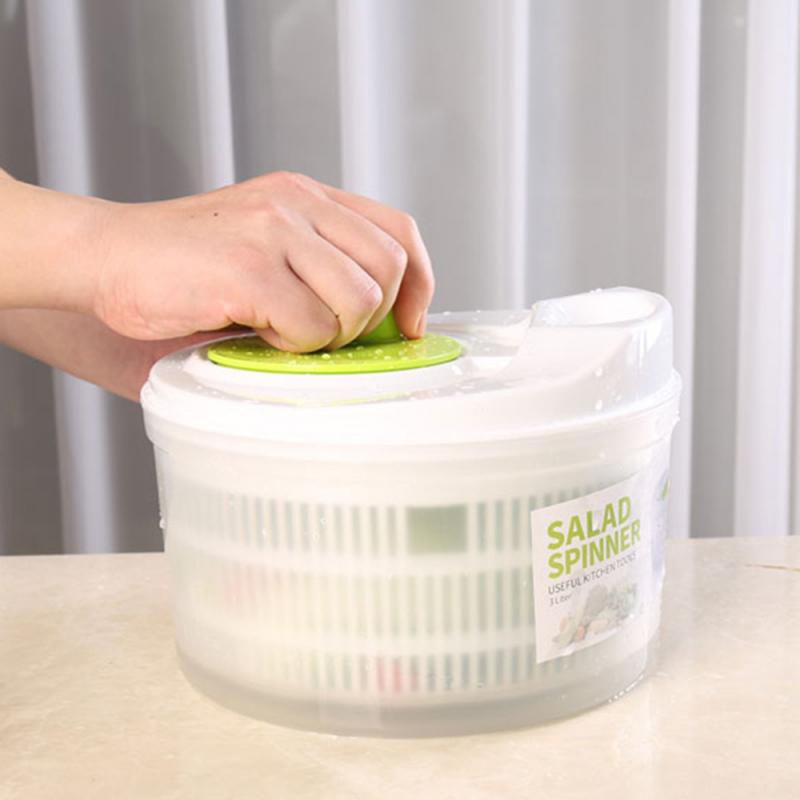 5L Plastic Kitchen Lettuce Washer