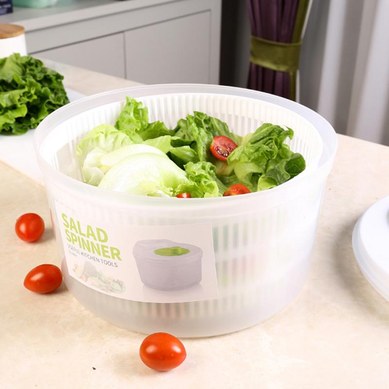 5L Plastic Kitchen Lettuce Washer