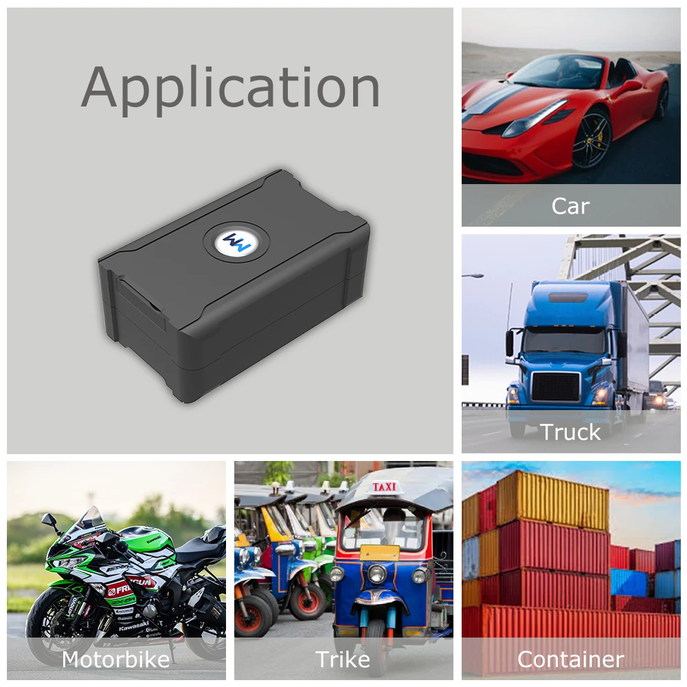 5m Accuracy GPS Tracker Auto Remote Tracking Vehicle Anti-theft for Car Truck Motorcycle Security Protection Low