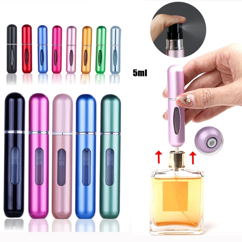 5ml Atomizer Refillable Mini Perfume Bottle