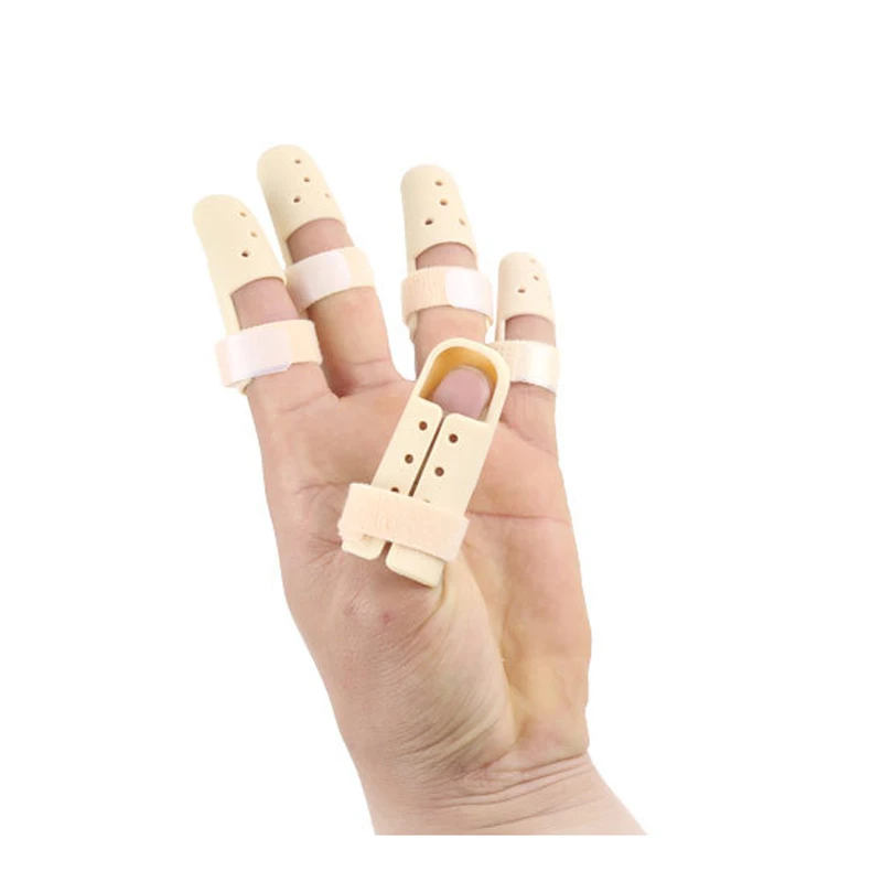 5Pcs Adjustable Finger Splint Brace Trigger Finger Support Fracture Fix Arthritis Pain Relief Hand Protector Finger 5Pcs Adjustable Finger Splint Brace Trigger Finger Support Fracture Fix Arthritis Pain Relief Hand Protector Finger