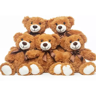5pcs Bears Stuffed Animals Plush Toys Gift for Kid Girlfriend,13.5in Stuffed Bears for Christmas Valentine's Day 5pcs Bears Stuffed Animals Plush Toys Gift for Kid Girlfriend,13.5in Stuffed Bears for Christmas Valentine's Day